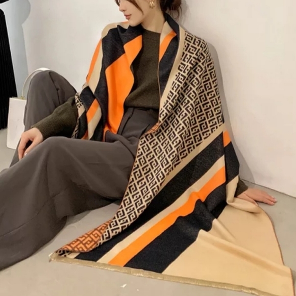 Women Winter Scarf Shawl Wrap - Picture 2 of 9